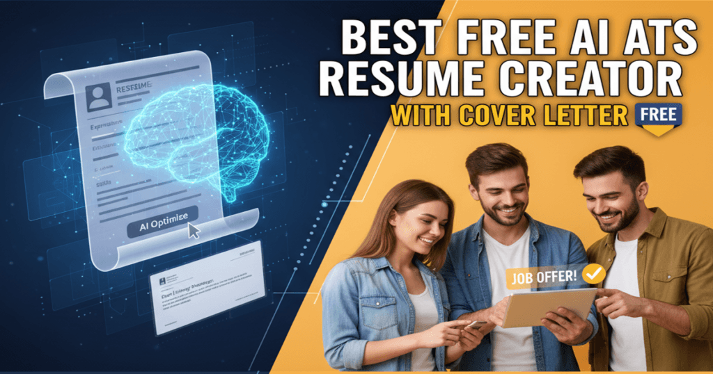 Best AI Tool to create Resumes and cover letters