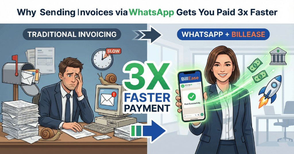 Whatsapp receipts via BillEase